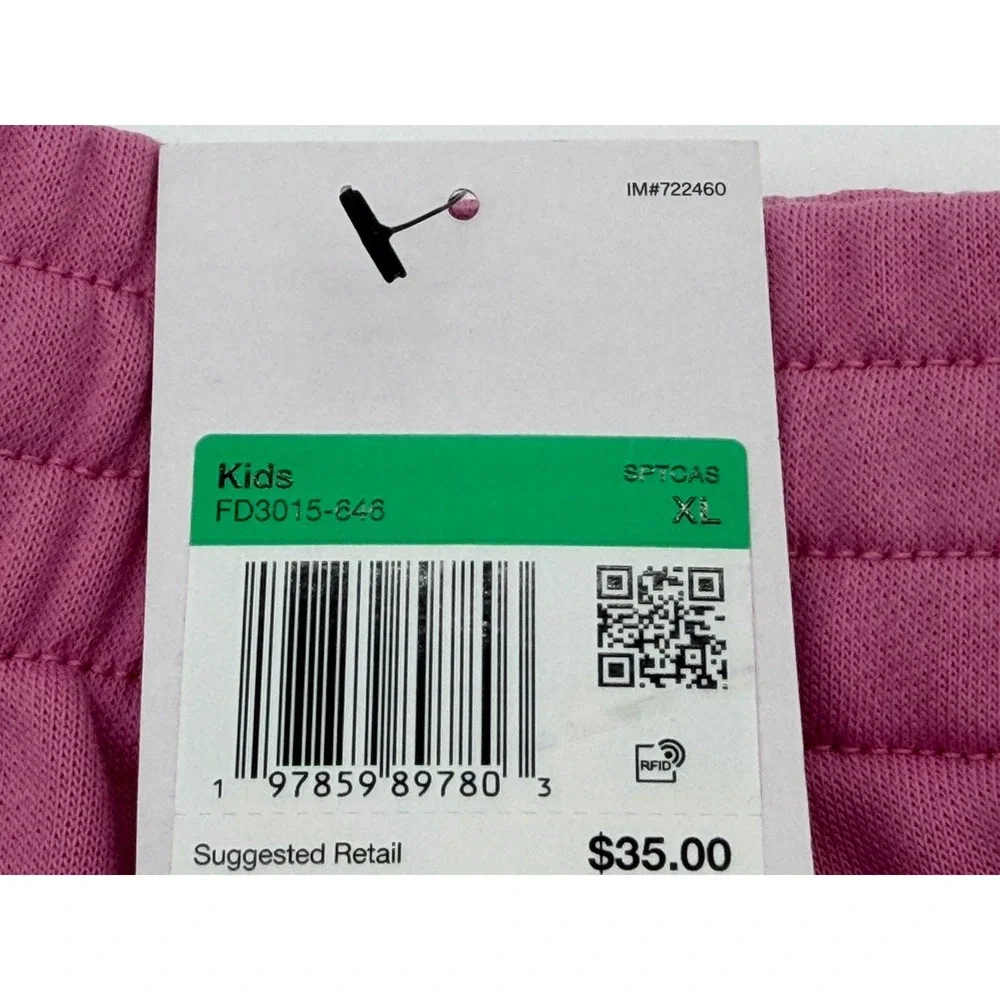 Size Youth XL - Nike Kid's Sportswear Club Shorts Pink/White FD3015-646 NEW!